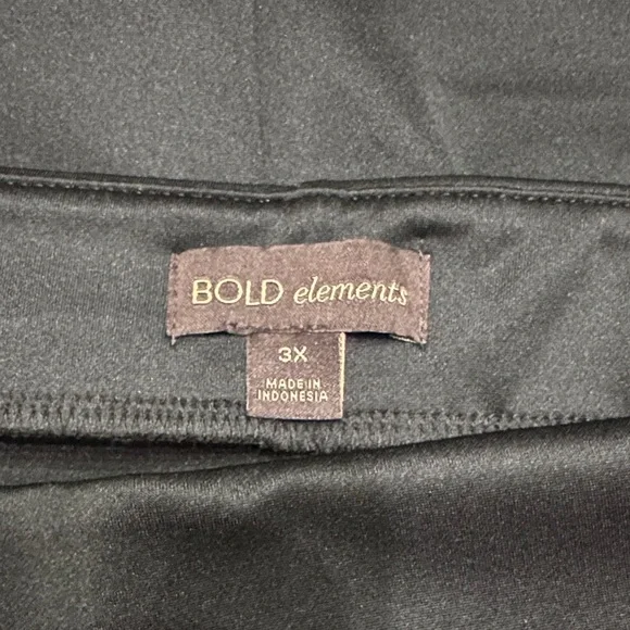 Black Skirt with Button Accents - Picture 2 of 3